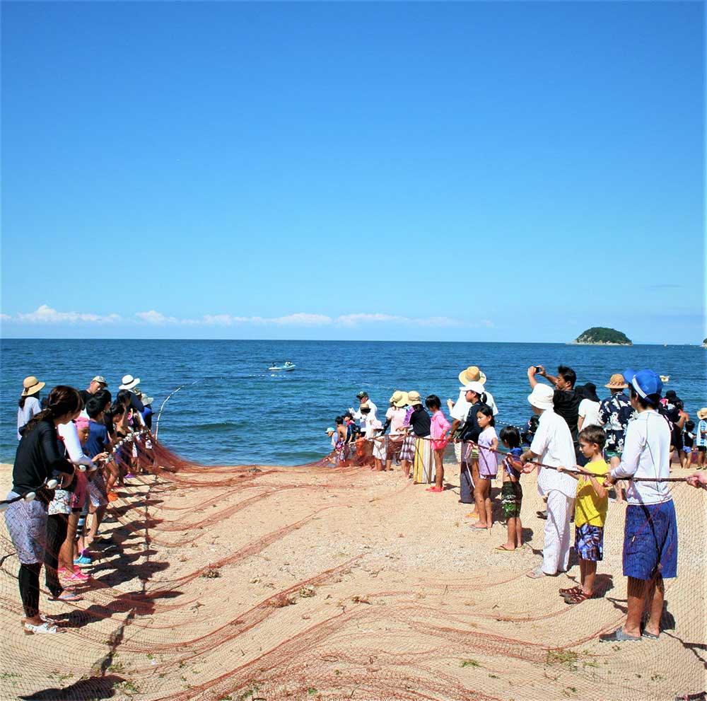 さぬき市遊学のススメ「夏休み大作戦地引網チャレンジ」 | さぬき市